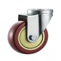 3"/4"/5" ball bearing caster furniture wheel bolt hole type